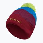 La Sportiva Knitty Beanie berretto invernale sangria/blu elettrico