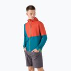 Felpa da arrampicata La Sportiva Mood Hoody uomo blu spazio/zafferano