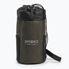 Brooks England Borsa da manubrio per bicicletta Scape Feed Pouch 1 l verde fango