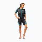 Muta da donna Cressi Playa Shorty 2,5 mm nero/acquamarina