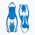 Pinne da snorkeling per bambini Cressi Rocks blu/bianco