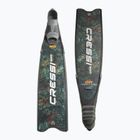 Pinne subacquee Cressi Gara Turbo Carbon verde mimetico