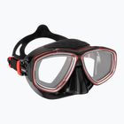 Maschera subacquea Cressi Prisma nero/rosso