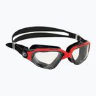 Occhiali da nuoto Cressi Clear Eyes nero/rosso
