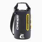 Sacca impermeabile Cressi Ocelot Dry Bag 10 l black/yellow