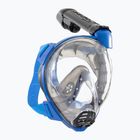 Maschera facciale integrale per snorkeling Cressi Komodo Full Face blue/black