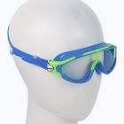 Maschera da nuoto per bambini Cressi Baloo azzurro/lime