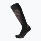 Calze da sci Mico Heavy Weight Superthermo Primaloft Merino Ski nero grigio