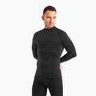 Maglia termica da uomo Mico Odor Zero Mock Neck nero