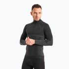 Maglia termica da uomo Mico Warm Control Zip Neck nero