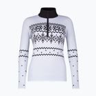 Felpa termica da donna Newland Groenlandia Half Zip bianco/nero