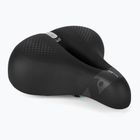 Sella da bicicletta Sportourer Zeta Comfort Gel Flow nera