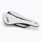 Sella da bici Selle Italia Novus Boost Evo TM, Superflow, Manganese Rail, Soft-Tek bianco