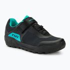 Scarpe da ciclismo MTB da donna Northwave Escape Evo 2 nero/turchese