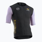 Maglia da ciclismo Northwave Extreme Evo uomo nero/lilla