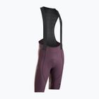 Pantaloncini da ciclismo da uomo Northwave Fast Bibshort grape wine