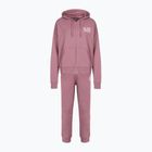 Tuta da ginnastica donna EA7 Emporio Armani Train Visibility Zip orchidea crepuscolare