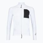 Felpa da uomo EA7 Emporio Armani Ski Cortina Powerstretch Fz bianco