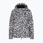 Giacca donna EA7 Emporio Armani Ski Kitzbuhel Softshell fantasia bianco animalier