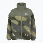 Giacca stellare da donna EA7 Train Contemporary Sport Medium imbottita fantasia basilico