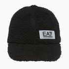 Cappello da baseball nero da donna EA7 Emporio Armani Train Contemporary