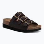 Ciabatte da donna Scholl Rio Wedge Ad Med dark brown