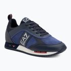 EA7 Emporio Armani Nero & Bianco Scarpe scamosciate sky captain / deep cobal / mineral