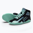 Scarpe da boxe Hayabusa Surge black/cyan