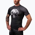 Hayabusa uomo Marvel The Punisher Rashguard manica corta nero