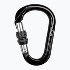 Moschettone Grivel Mega K6N Screw Lock black/black