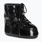Donna Moon Boot Icon Low Glitter nero stivali da neve