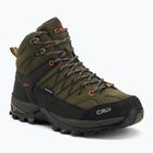 Scarponi da trekking da uomo CMP Rigel Mid Wp olive/flame