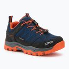 Scarponi da trekking CMP per bambini Rigel Low Wp b.blu / arancio