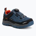 Scarponcini da trekking per bambini CMP Kiruna Low FitGo Waterproof bluestone/arancio