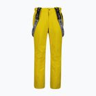 Pantaloni da sci da uomo CMP 3W17397N gold green