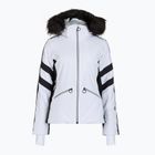 Giacca da sci donna CMP 35W0246 Zip Hood Synthetic Fur white