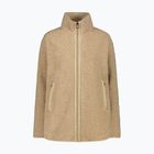 Giacca donna CMP 35P3846 Long Teddy Highloft cookie