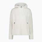 Felpa donna CMP 35P3856 Long Teddy Highloft chalk white