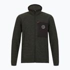 Pile da uomo CMP 35H3907 Melange lavorato a maglia forest melange/black/ferrari red