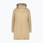 Giacca imbottita da donna CMP 35K3566 Snaps Hood Parka cookie