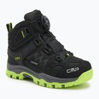 Scarpe da trekking per bambini CMP Kiruna Mid Fitgo Fleece Wp lead/acid
