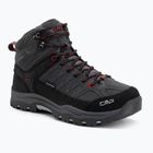 Scarpe da trekking junior CMP Rigel Mid Wp grey/ferrari