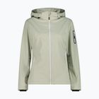 Giacca softshell da donna CMP 39A5016 Zip Hoodie pistachio