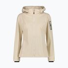 Giacca softshell da donna CMP 39A5016 Zip Hood cream