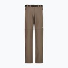 Pantaloni da trekking da donna CMP 3T51446 Zip Off toffee