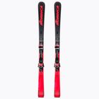 Sci da discesa Nordica Dobermann Spitfire 80 RB + attacchi XCELL 12 FDT nero/rosso