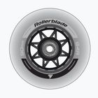 Ruote Rollerblade XT 90 mm/84A + SG9 8 pezzi ruote rollerblade trasparenti con cuscinetti.