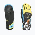 Guanti da sci per bambini Level Race Jr Mitt yellow/blue