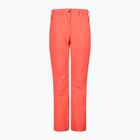 Pantaloni da sci da donna CMP 3W20636 rosso fluo