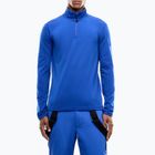 Felpa da sci uomo EA7 Emporio Armani Pure Powerstretch T-Top Half Zip new royal
